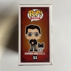 Stephen King with Molly 53 Funko Pop Vinyl