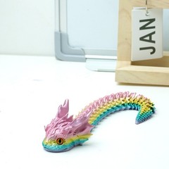 3D Printed Water Snake Model,Articulated Animals figure,Fidget Toys Home Decor