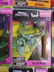 Final Faction lot. Synthoid action figure, Elite gold Steel, scourge, striker +