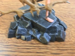 Battleborn Gearbox 2K THORN Figure Rare On Stand Battle Born Toy