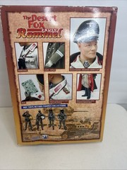 Hot Toys 1/6 WWII Desert Fox Erwin Rommel 12″ Military Action Figure Box Damage