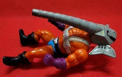 Masters of the UniverseSnout Spout Action Figure w/ Axe Orange Purple Gray #12