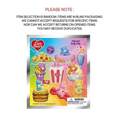 Care Bears Series 2 Blind Bag Figural Foam Clip Random 1pc Mystery Toy Gift