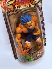 Blanka Yellow Blue STREET FIGHTER Alpha 3 Round One Action Figure Capcom 1999