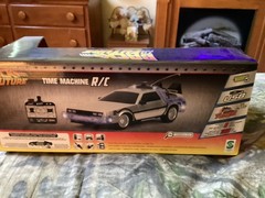Hollywood Rides: Back to the Future DeLorean Time Machine RC (R/C) 1:16 Car 🆕