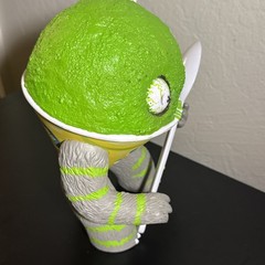 The Abominable Snow Cone Lime Edition Designer Vinyl Figure Jason Limon