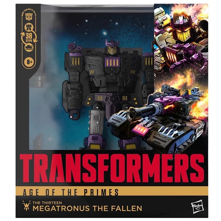 Transformers Megatronus The Fallen Age Of Primes Leader 8″ Figure Hasbro Officia