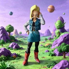 Dragon Ball Android 18 PVC Figure Anime Collectible Display Model