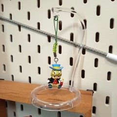 KEWPIE Baby as DISNEY JIMINY CRICKET 1″ Mini Figure KEYCHAIN CHARM Toy Miniature