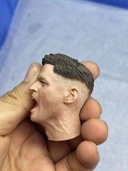 1/6 Head Sculpt WWII MG34 Gunner Roar Ver. Fit 12” Male Soldier Action Figure