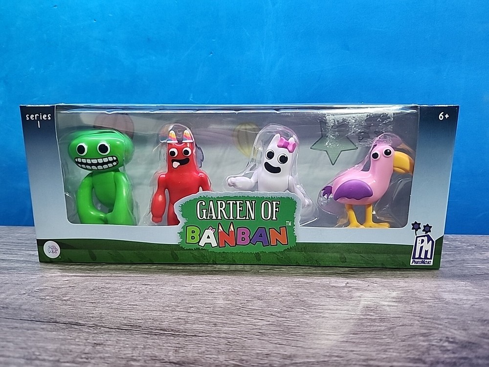 GARTEN OF BANBAN 4 Pack Series 1 Figurines Phat Mojo 2024