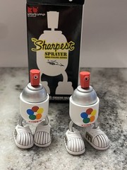 Kaching Brands Mad Sharpest Sprayers 14 Figures Grafitti Kidrobot RARE