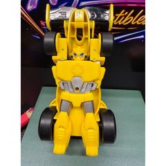 Hasbro Transformers Bumblebee Race Car Formula 1 Action Figure Yellow 2014