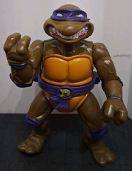 VTG 1991 Teenage Mutant Ninja Turtles Storage Shell Donatello *Near Complete* VG