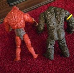 x2 Star King & Giant Kong Action Figures Godzilla The New Empire Movie Playmates