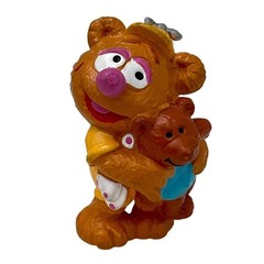 Muppet Babies Toy Set Kermit Fozzie Rowlf Skeeter 1980s Rare Portugal Decor