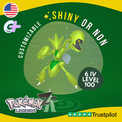 Scizor Shiny or Non ✨6 IV Pokémon Legends Z-A Competitive Customizable ZA Z A