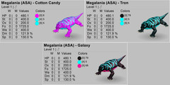 Megalania Level 1 Ark Survival Ascended PVE