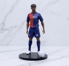 18cm Soccer Figures Messi Mbappe Ronaldo Yamal Football Action Toy PVC Doll Gift