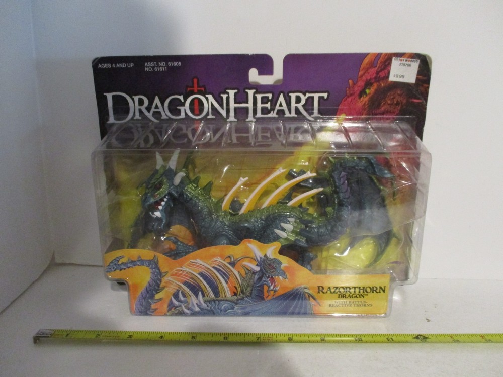Kenner Dragon Heart Razorthorn w/Battle Reactive Thorns 1995 MOC