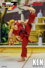 New Storm Toys SFSA01 1/12 Street Fighter ALPHA3 Ken & Ryu Set Action Figure Toy