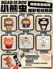 BEAR IS BUG I Have A Dream Series Single Blind Box by To Want