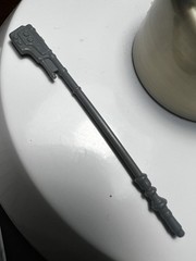 VINTAGE STAR WARS ROTJ 1985 BARADA YAK FACE NIKTO SPEAR STAFF WEAPON ACCESSORY