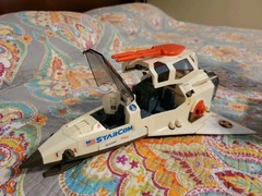 Coleco Starcom Star Com Harv 7 Base Star Bomber Lot 1986 Vintage Rare 80s Figure