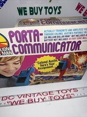 The Six Million Dollar Man Porta Communicator By Kenner 1976 sealed NEW 🔥