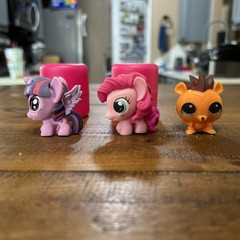 My Little Pony, Twilight, Pinky Pie & Russell Ferguson MashEms FashEms Squish 2″