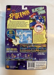 Toy Biz Spider-Man Electro-Spark Captain America & Electro New In Packages