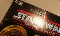 MOC 1985 Star Wars POTF Action Figure DARTH VADER 92 Back Unpunched Card