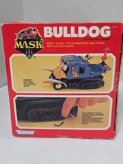 VTG-80’S-KENNER-M.A.S.K.BULLDOG SEMI TRUCK-W/BORIS BUSHKIN/BOX & 17 FIGURES-LOT