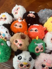 Baby Three Animal Party Series Plush Blind Box Toy 18 total