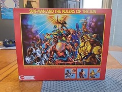 Mattel Masters of the Universe Sun-Man and Rulers of the Sun Action Figure (N)