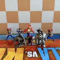 Vintage Yu-Gi-Oh Mini Figures Lot Of 8 Mattel 1996 Yugi Exodia Dark Magician