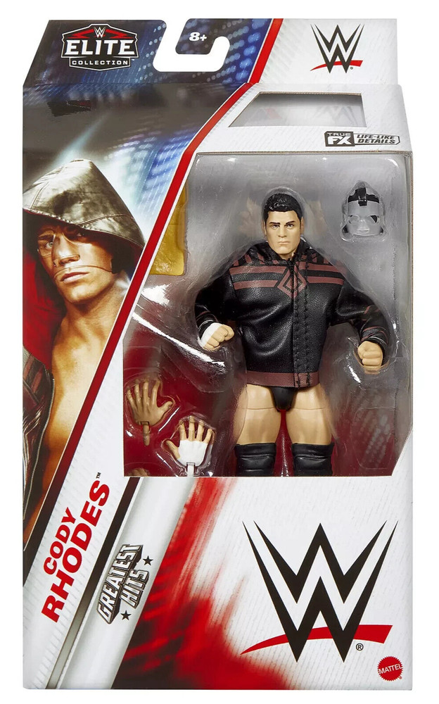 WWE Cody Rhodes Face Mask Elite Greatest Hits Action Figure FREE SHIPPING!