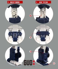 GB-1136 upgrade kit for Kingdom Pipes,in stock
