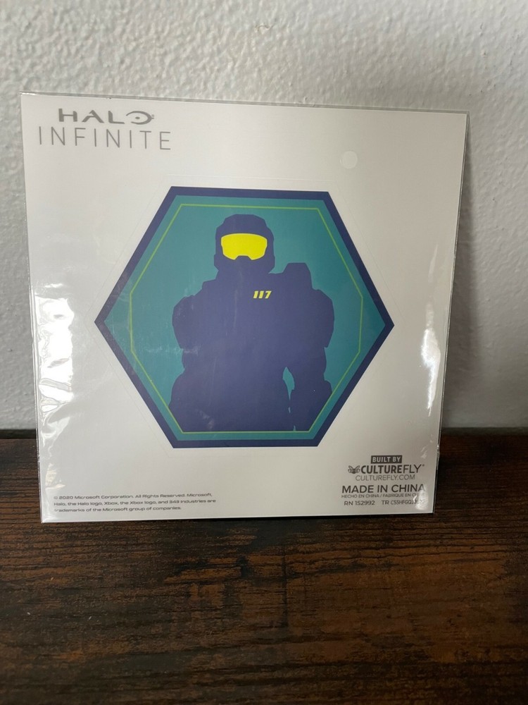 Culture FLY – Halo Infinite Master Chief 4.0″ Tech Decal NEW