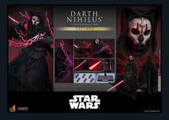 Hot Toys Darth Nihilus Star Wars Universe VGM72 1/6 Scale 12″ Figure 914472