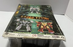 2000 Blue Box Toys Omega Boost Beta Boost Action Figure Sony Computer Damaged