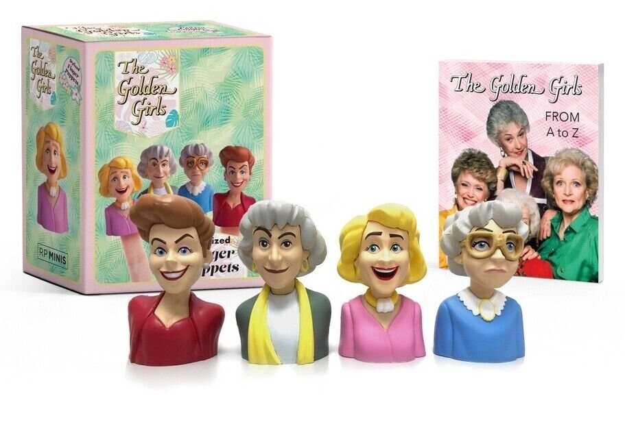 The Golden Girls Stylized 2″ Vinyl Finger Puppets Fun Kit