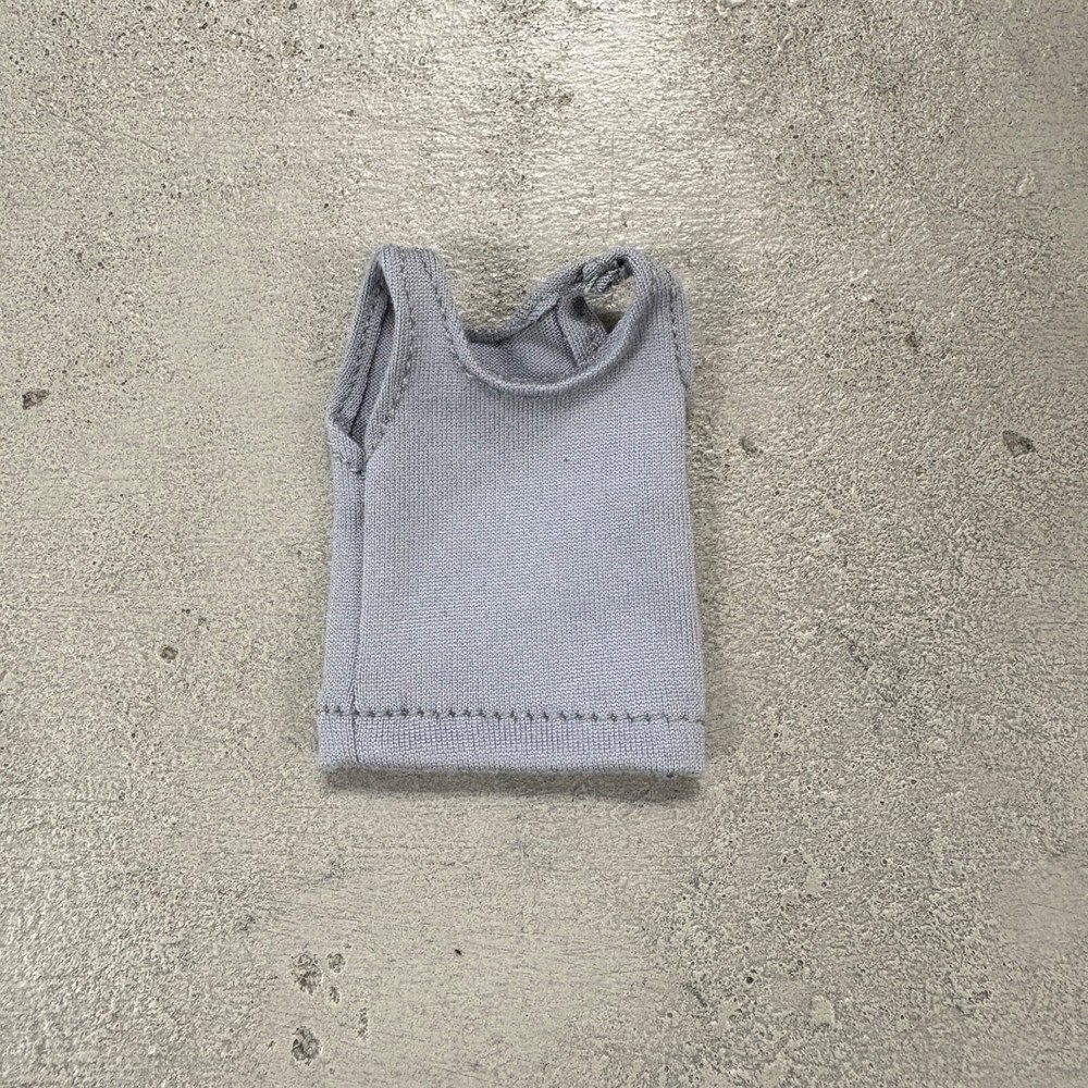 SU-RG-TBTK-GR: 1/12 scale Grey tank top for 6″ medium to slim body