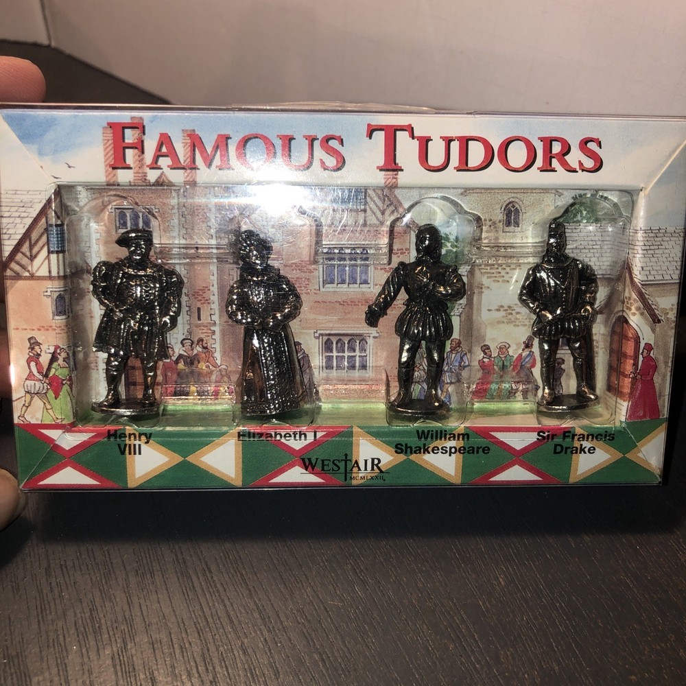 Famous Tudors Metal Figurines NIB