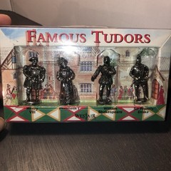 Famous Tudors Metal Figurines NIB