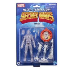 Marvel Legends Series Secret Wars Ice Man, X-Men Retro Comics Collectible 6-Inch