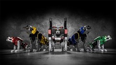 New In Stock Lucky Cat Micro Cosmos MC-01S Elvis Voltron Metallic Version Figure
