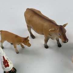 Mojo FARM ANIMALS STARTER SET 11pc toy countryside figures models pets