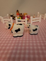 Battat Big Red Barn Farmer Farm Animals Fence Toddler Toy Lot