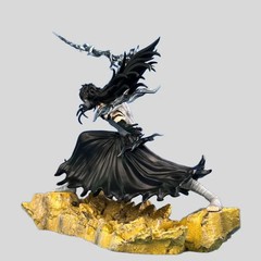 Bleach Ichigo Kurosaki 24cm Moonless Combat Figure Collectible Statue